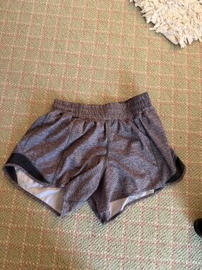 lululemon athletica Gray Heather Athletic Shorts